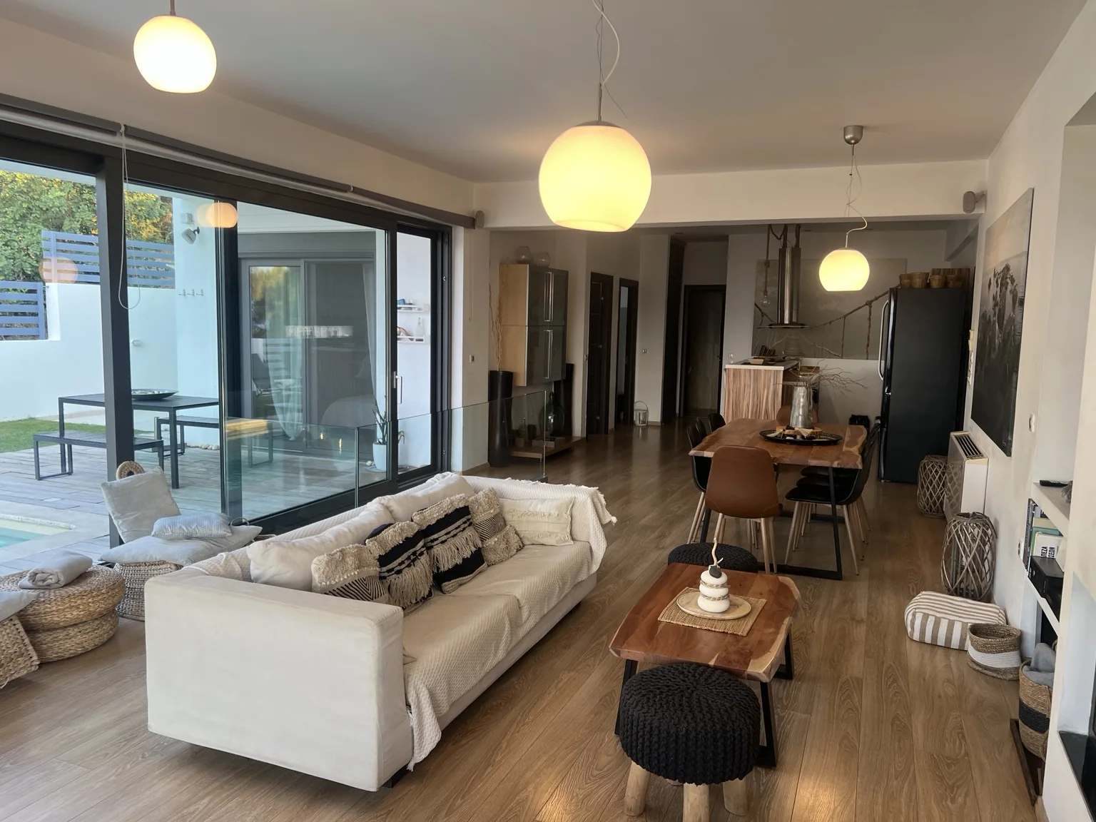 Open-plan living room